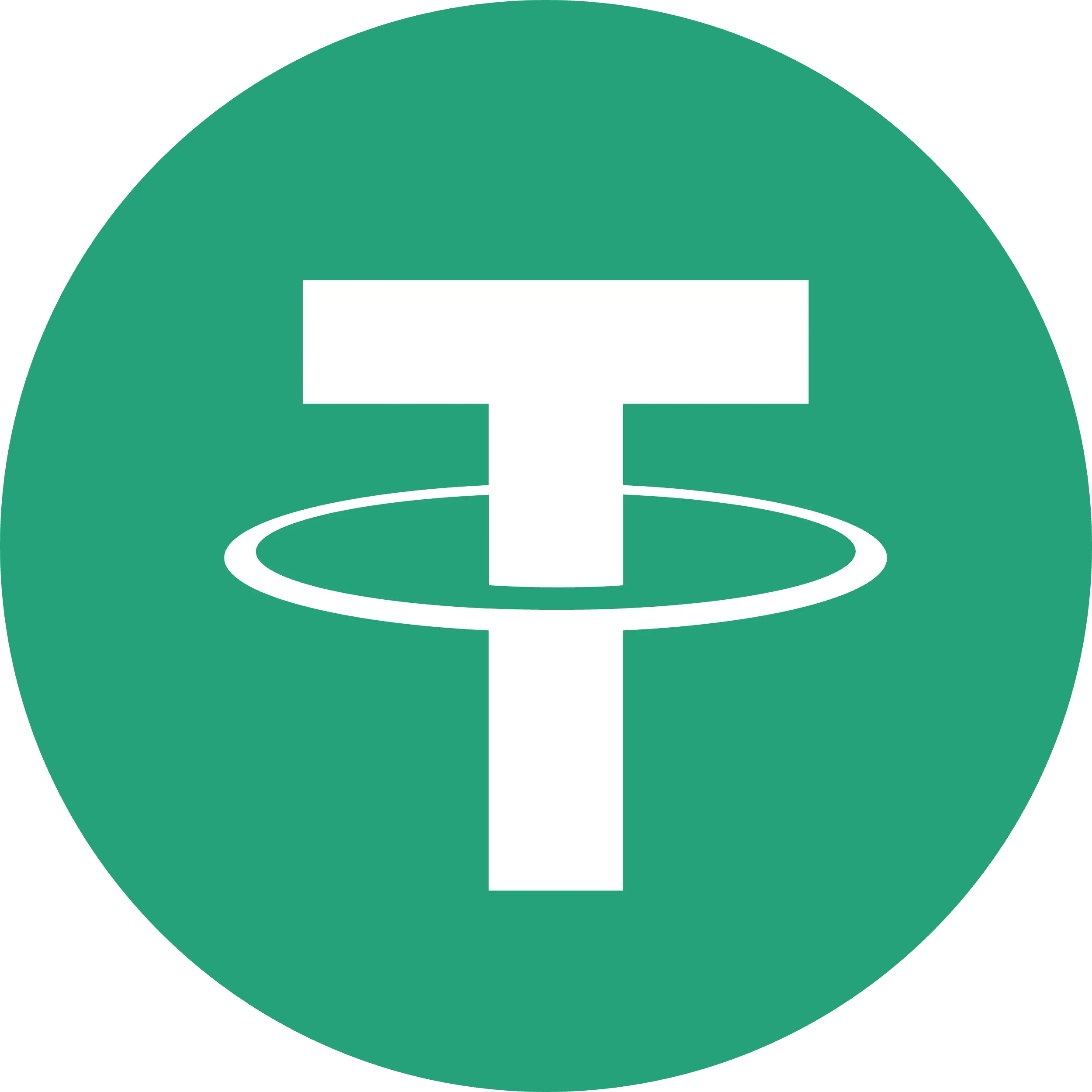 Logo USDT Tether - paiement crypto